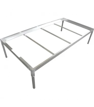 Soporte Bandeja 205 x 100 cm. Metal