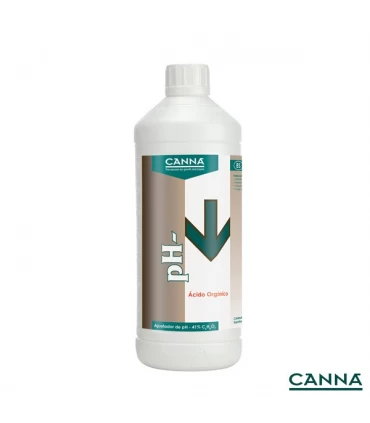 PH Down Organo Zuur 1 lt - Canna - Kayamurcia.es