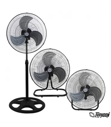 Ventilador 45 cm. Industrial Typhoon 3 en 1 - (Sin Mando) 