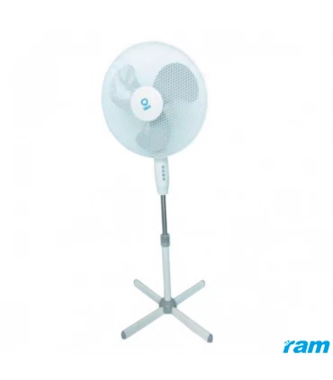 Ventilador 40 cm. Pie RAM 3 Velocidades - (Sin Mando) 
