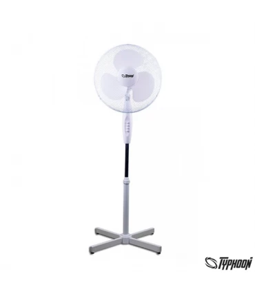 Ventilador 40 cm. Pie Typhoon 3 velocidades - (Sin Mando) 