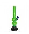 Bong Plastico Doble Burbuja 15 cm