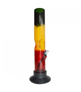 Bong Plastico Ice Rasta 30 cm