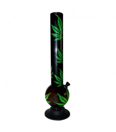 Bong Plastico Leaves 40 cm