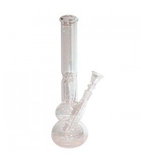 Bong Cristal Percolator Ice Burbuja 30 cm