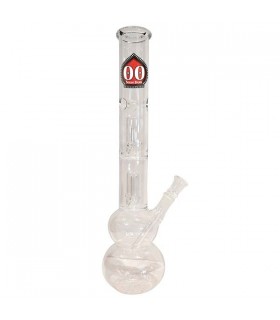 Bong Cristal Percolator Ice Leaves 00 Seeds 40 cm.