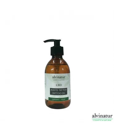 Alvinatur  Aceite Tattoo CBD - Cuidado diario 250 ml. 