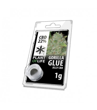 CBD Jelly Plant of Life 22% - Gorilla Glue 1gr