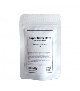 Super Silver Haze Flores CBD - Thcbd.