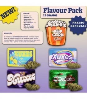 Cañamo Cbd Xuxes  Pack Flavour 3 gr. x 5 ud.
