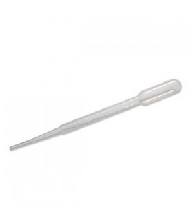 Pipetas Pasteur plastico 3 ml caja 500 u.