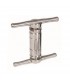Prensa Manual Super Herbal Press Magnetic - Doble Manivela  90 mm