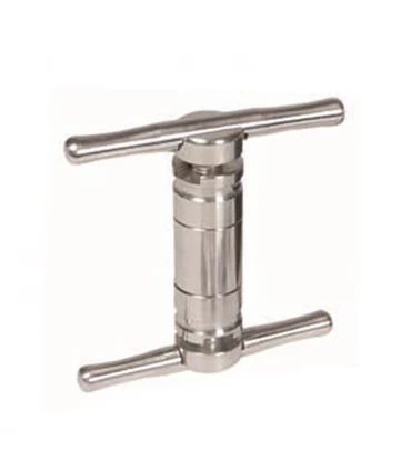 Prensa Manual Super Herbal Press Magnetic - Doble Manivela  90 mm