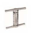 Prensa Manual Super Herbal Press Magnetic - Doble Manivela  90 mm