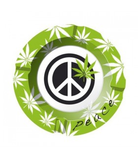 Cenicero Metal Peace 1