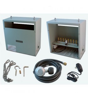 Generador CO2 Propano 8 Quemadores  48/72 h.