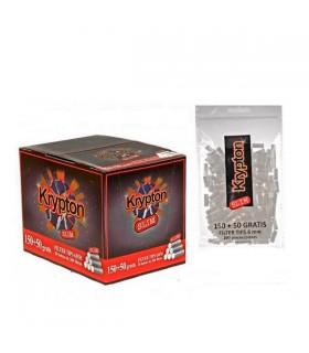 Filtros Krypton 6 mm 200 u. Caja (bolsas de 20 u.)