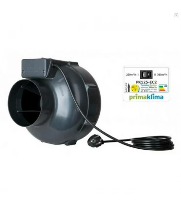 Extractor PK Control Velocidad EC-TC 125 mm - 400 m3