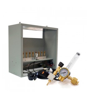 Generador CO2 Propano 8 Quemadores + Regulador CO2 Kit