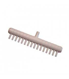 HAILEA Colector Plástico de Aire-Nutrientes 16 salidas 4mm
