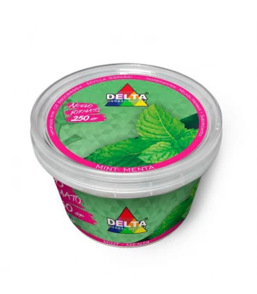 Delta Hierbas sin Nicotina 250gr Sabor Menta