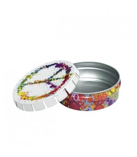 Caja Click Clack 5.5 cm. Peace colores BOX-175