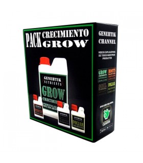 Pack Crecimiento.  Genehtik Nutrients