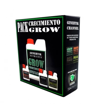 Pack Crecimiento.  Genehtik Nutrients