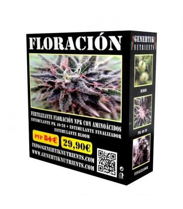 Pack Floración.  Genehtik Nutrients