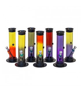 Bong Plástico 18 cm Tubular
