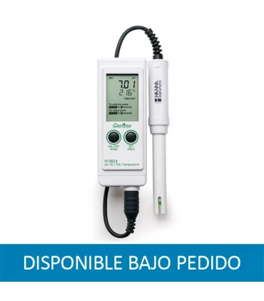 Medidor PH/EC/TDS/T Hanna HI9814 (SOLO BAJO PEDIDO)