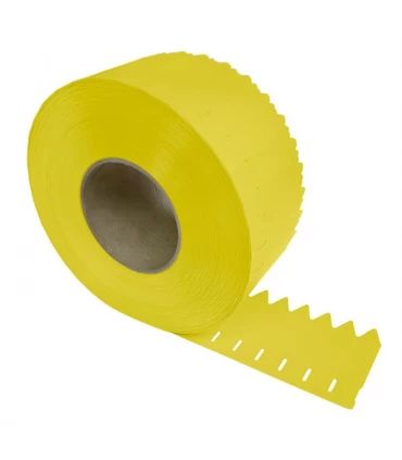 Etiqueta Pincho 17 x 80 mm.  Amarillo 3.000 u.