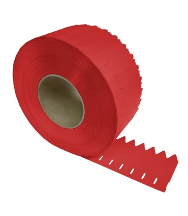 Etiqueta Pincho 17 x 80 mm.  Rojo 3.000 u.