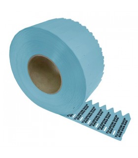 Etiqueta Pincho 17 x 80 mm. Personalizada Azul 3.000 u.