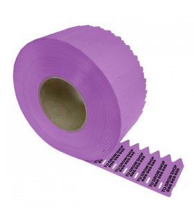 Etiqueta Pincho 17 x 80 mm. Personalizada Morado 3.000 u.