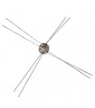 Peladora Bowl Tumble manual Recambio Aspa Cutter (1 uds)