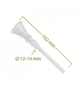 Cazoleta Cristal 14x150 mm.