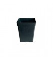 Maceta Cuadrada Negra 18 x 18 x 25.5 cm. - 5.5 lt.  Cannapot (44 ud.)