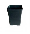 Maceta Cuadrada Negra 23 x 23 x 27.5 cm. - 11 lt.  Cannapot (30 ud.)