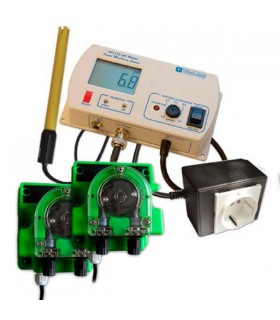 Controlador EC con 2 Bomba Dosificadora Milwaukee - MC745  48/72 h.