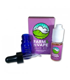Farm To Vape Diluyente Uva Kit 10ml