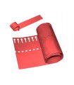 Etiqueta Boucle 13 x 160 mm. Rojo  1000 uds.