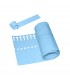 Etiqueta Boucle 13 x 160 mm. Azul  1000 uds.