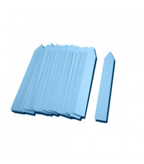 Etiqueta Pincho 13 x 80 mm. Azul 100 u.