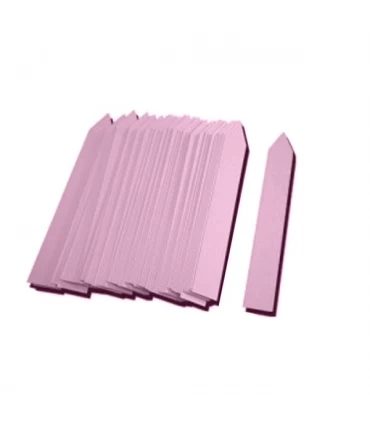 Etiqueta Pincho 13 x 80 mm. Rosa 100 u.