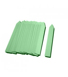 Etiqueta Pincho 13 x 80 mm. Verde 100 u.