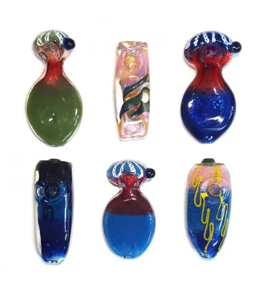Pipa Cristal Modelo 2 Plana 9 a 11 cm
