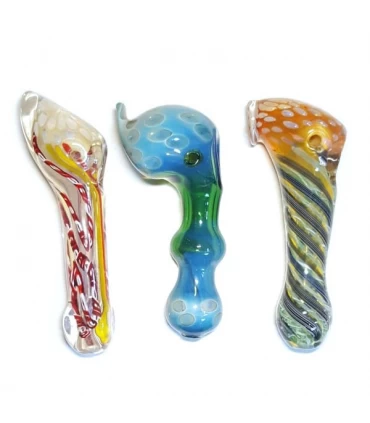 Pipa Cristal Modelo 8 Calamar 13 cm