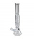 Bong Cristal Black Leaf Percolador 38 cm.