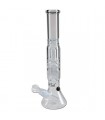 Bong Cristal Black Leaf Percolador 38 cm.
